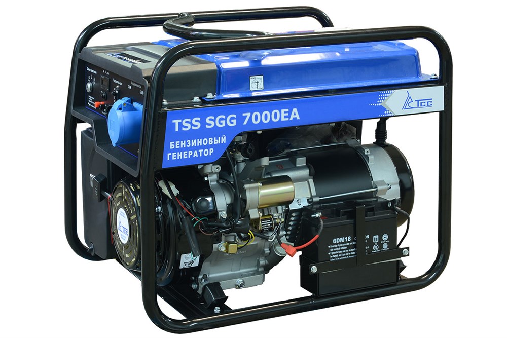 Фото 4 - Бензогенератор TSS SGG 7000EA.