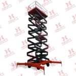 Фото 12 - Ножничный подъемник с электроподъемом и аккумулятором QX-050-090 DC/AC OXLIFT 500 кг 9 м.