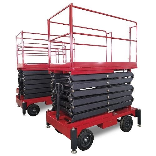 Фото 80 - Ножничный Подъемник QX-030-127 OXLIFT 300 кг 12,7 м.