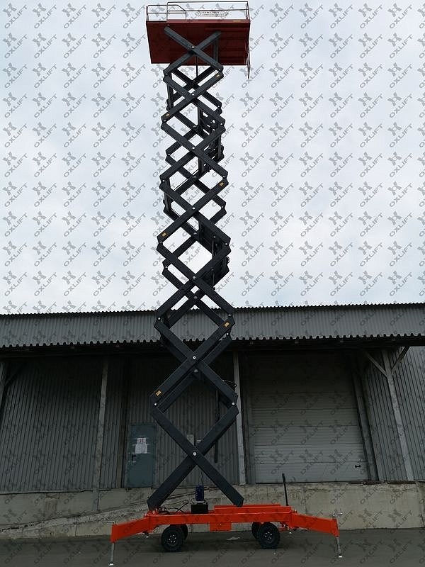 Фото 79 - Ножничный Подъемник QX-030-160 OXLIFT 300 кг 16 м.