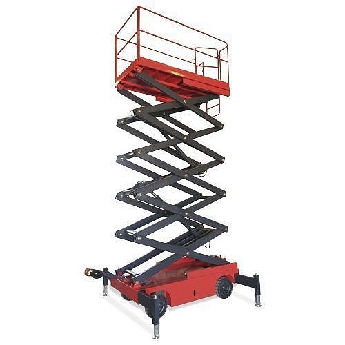 Фото 40 - Самоходный Ножничный Подъемник QZ-030-140 OXLIFT 300 кг 14 м.
