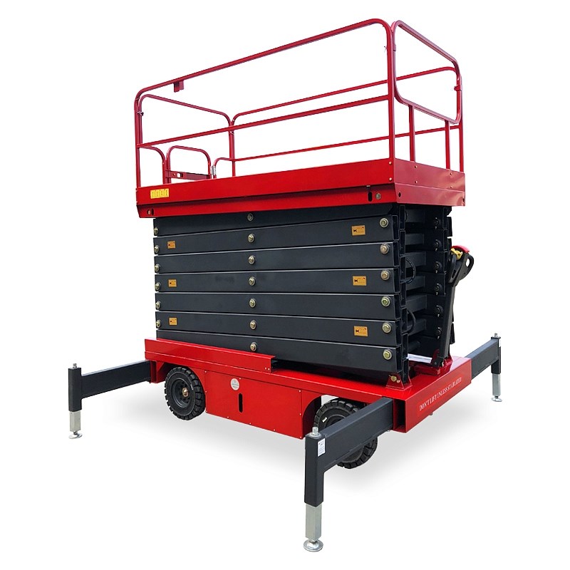 Фото 58 - Самоходный Ножничный Подъемник QZ-050-160 OXLIFT 500 кг 16 м.