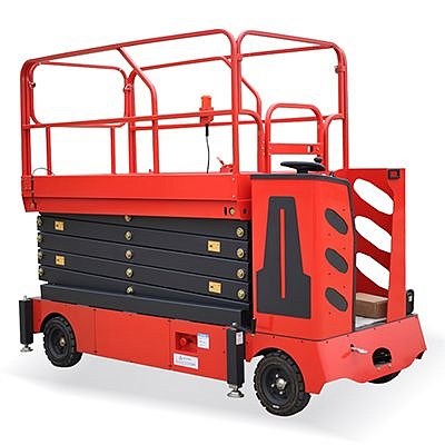 Фото 14 - Самоходный Ножничный Подъемник QZ-030-075 WD OXLIFT 300 кг 7,5 м.
