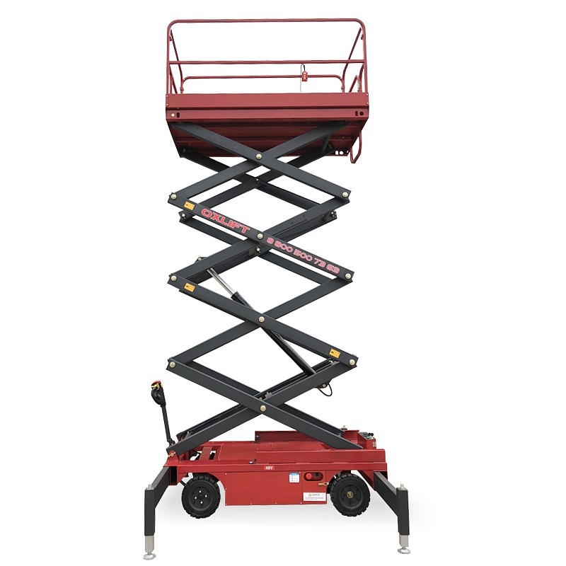 Фото 63 - Самоходный Ножничный Подъемник QZ-050-090 OXLIFT 500 кг 9 м.