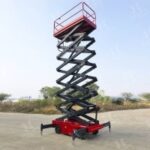 Фото 23 - Самоходный Ножничный Подъемник QZ-050-090 OXLIFT 500 кг 9 м.