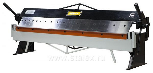 Фото 10 - Станок листогибочный ручной сегментный  STALEX W1.5x1260A.