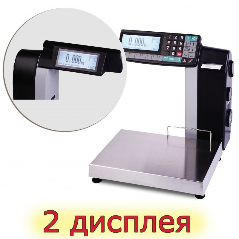 Фото 28 - Весы с печатью этикеток MK-6.2-R2P10-1 (с подмотчиком).